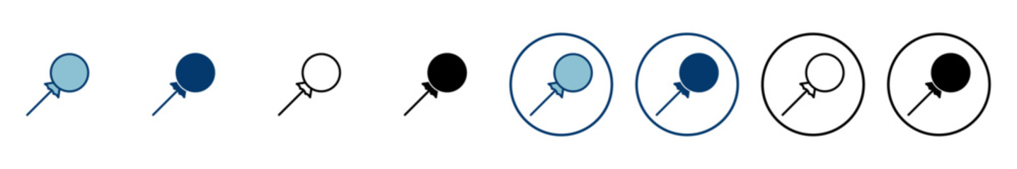 Candy icon vector isolated on white background. Candy vector icon