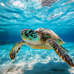 Fototapeta premium Sea turtle
