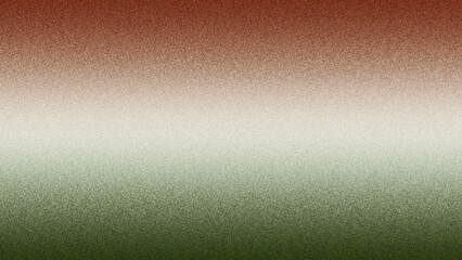 Obraz premium Natural Brown, Cream, and Green Gradient Background with Noise Effect, Ideal for Designers and Creatives Seeking an Earthy, Textured Backdrop for Branding, Web, and Graphic Design Projects