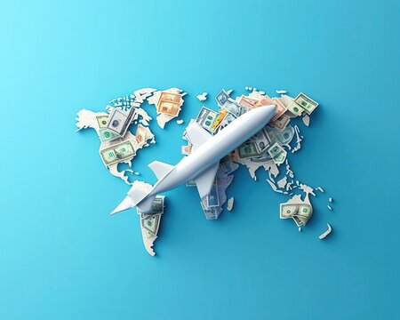 A travel website offering currency exchange rate comparisons and secure international transfer options for travelers