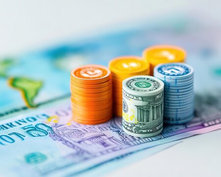 A travel website offering currency exchange rate comparisons and secure international transfer options for travelers