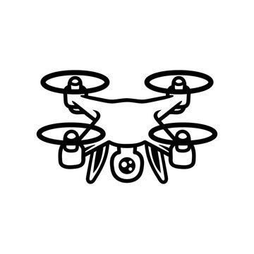 recommend clip art: drone cartoon drawing coloring line art style sketch classic vintage design illustration