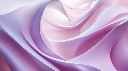 Obraz premium Abstract Purple and Pink Flowing Fabric Background