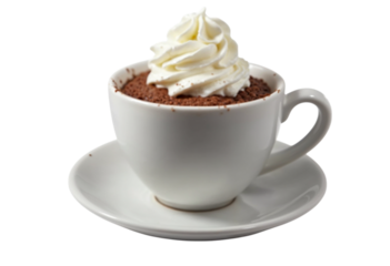 cup of coffee with chocolate