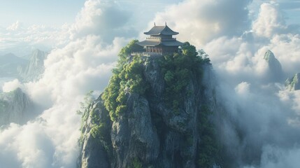 Temple on the Cloud Peaks