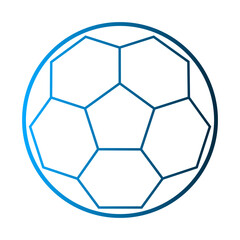 Obraz premium soccer ball icon template