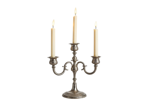 candlestick with candle