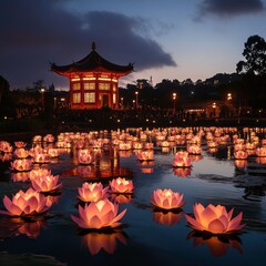 Fototapeta premium International festivals celebrating world religions