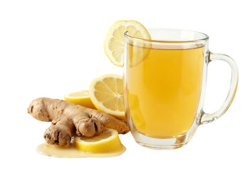 tea with ginger and lemon png