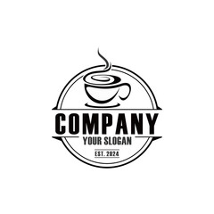 coffee logo , cafe logo vector