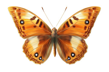 Fototapeta premium Orange Butterfly with Black and White Eyespots