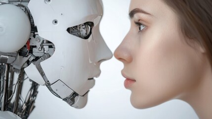 Innovative intelligence: the fusion of robotics and artificial intelligence, human like machines, advanced automation, and cyborg technology to redefine interactions between AI and society.