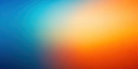 Abstract gradient orange blue colored blurred background, blurred, vibrant, colorful, modern, design, backdrop, wallpaper, smooth