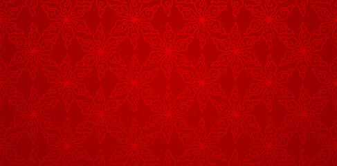 Batik Ornament dark red color chinese design backgrounds for patterned fill, webs pages, surface textures, books covers, fabric printing papers, birthday invitations, wraps paper design models concept