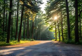 Obraz premium parking lot