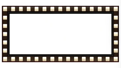 Widescreen film frame isolated on background, cinema, movie, widescreen, frame, isolated,film, theater, digital
