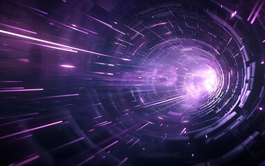 Fototapeta premium Futuristic Fusion Reactor Converting Raw Energy into Electricity in Desert Setting