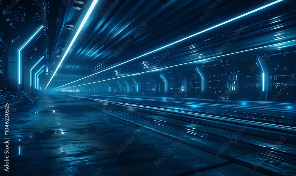 Poster next-generation renewable energy grid with transparent conduits and robotic systems