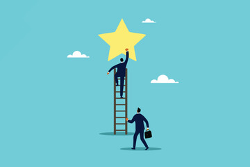 Business Leaders Climb the Ladder of Success, Guiding the Next Generation to Reach for the Stars