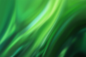 Swirling teal and green abstract background with fluid, organic shapes