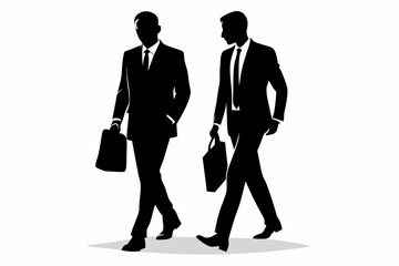 business-man-hand-beg-black-silhouette white background