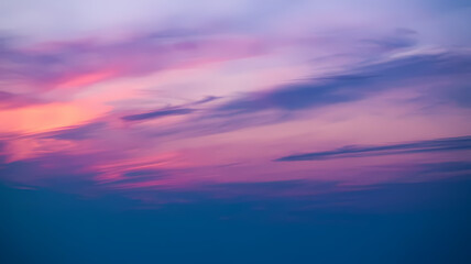 Obraz premium Twilight Gradient Sky