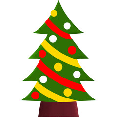 Flat Pine Tree