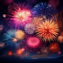 Fireworks Background 