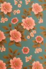 flowers pattern wallpaper