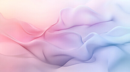 Fototapeta premium A soft gradient abstract background with gentle waves and organic shapes, evoking a sense of calm and fluidity
