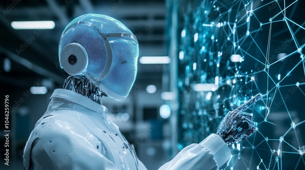 Aufkleber AI-driven business development with a focus on healthtech growth strategies and blockchain integration for cutting-edge innovation