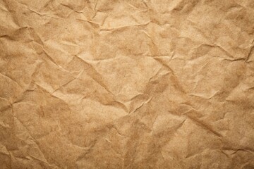 Obraz premium kraft paper texture with minimal crease for background
