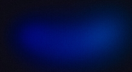 Dark blue sky black color grainy backdrop design. Abstract noisy color flow, wave shaped gradient, rough, Vibrant, dark, grungy, website header, cover, banner, poster