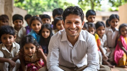 An Indian philanthropic entrepreneur who uses business success to support social causes and improve lives in underprivileged communities