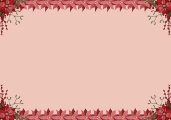 Beautiful Christmas and New year festival background 