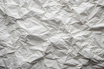 Fototapeta premium white paper sheet texture background with crumpled wrinkled pattern