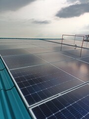 Solar cells, clean energy, reduce carbon dioxide emissions

