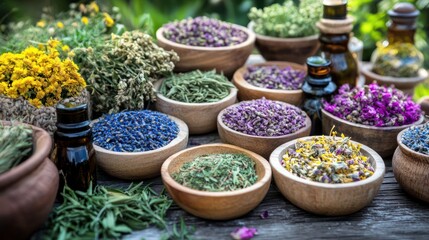 Adaptogenic herbs being used in Chinese medicine to support energy and immune health.