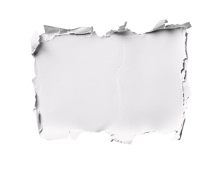 Elegant torn edges of white paper on a black background perfect for creative designs invitations or artistic presentations