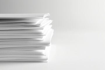 Pile of Papers: Organized Chaos in Monochrome