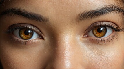 Fototapeta premium Women eye, macro photo of beautiful women eyes.