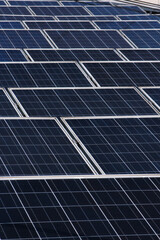 solar panels on a roof