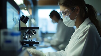 Doctors in the United States using advanced diagnostic tools for early detection and accurate disease diagnosis.