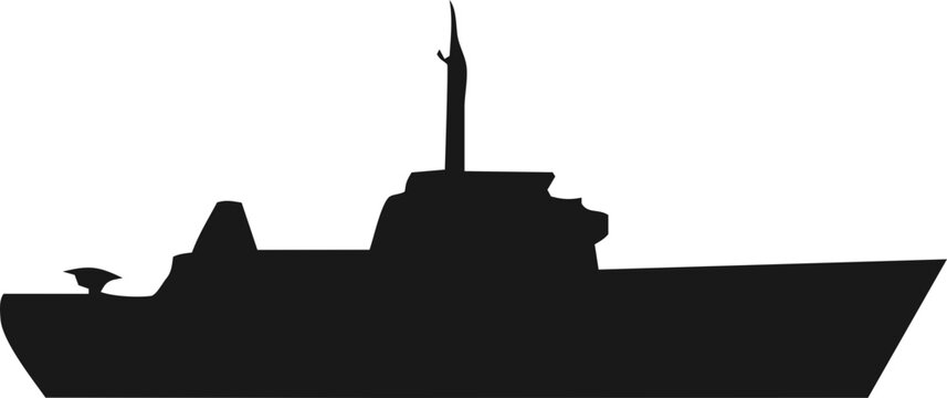 recommend clip art: Military warship. Fighter navy ship silhouette. Military vessels icon vector. Battleship
