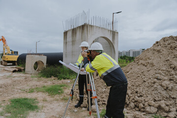 Construction engineers are using cameras and machinery and macros for large construction projects.