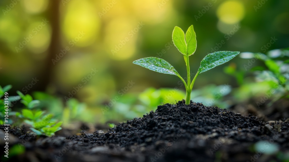 Aufkleber green business development focusing on sustainable growth strategies in emerging markets with an emp
