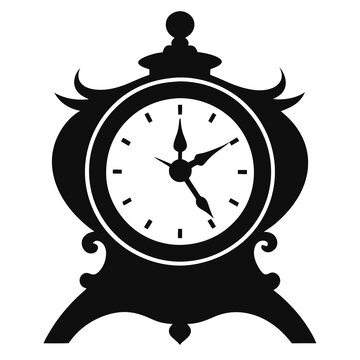 recommend clip art: Vintage Clock Retro Vintage Illustration T-shirt Design Art.