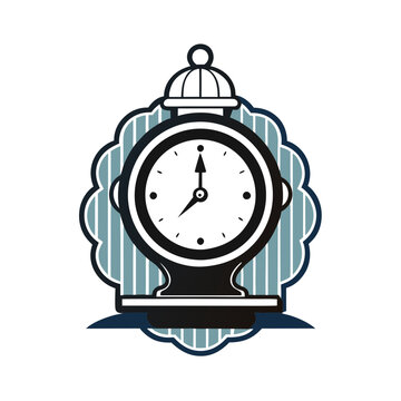 recommend clip art: Vintage Clock Retro Vintage Illustration T-shirt Design Art.