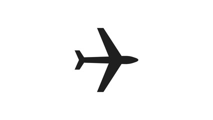 Airplane Silhouette Icon
