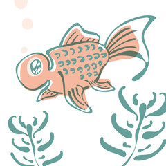 Fototapeta premium 綺麗な和柄の背景素材。Beautiful Japanese pattern background material.